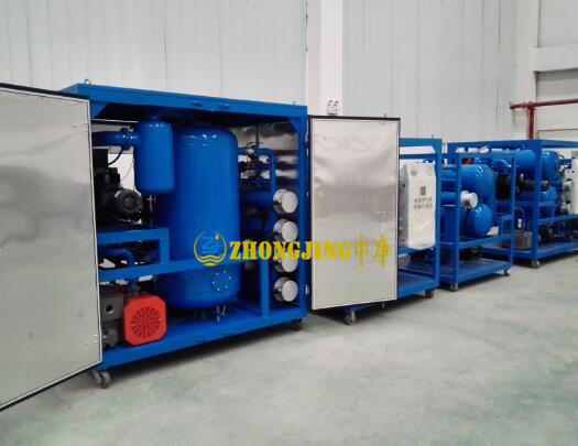 絕緣油高效雙級(jí)真空濾油機(jī)ZJA-100(6000L/H) 絕緣油高效雙級(jí)真空濾油機(jī)ZJA-100(6000L/H)